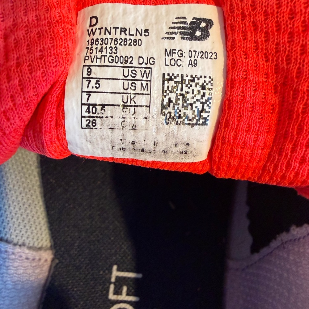 New Balance Womens Dynasoft Nitrel V5 WTNTRLN5 Running Shoes Sneakers Sz 8 M (B) - Picture 8 of 8